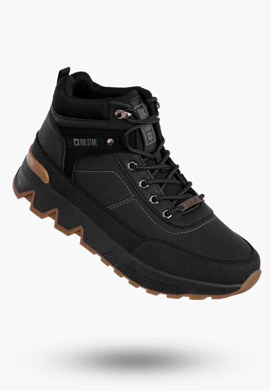 Buty Męskie BIG STAR Wysokie Zimowe Sportowe Trapery SS174253