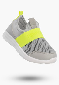 Sneakersy Dziecięce Wsuwane Buty Lekkie Sportowe Szare APAWWA ZC09/ZC10