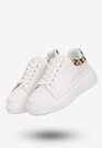 Sneakersy Damskie BIG STAR Buty Półbuty Sportowe Na Platformie Białe SS274247