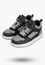Buty Chłopięce Sneakersy Szare Na Rzepy Sportowe Za kostkę TC819