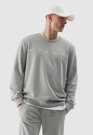 Bluza Męska 4F Szara z nadrukiem SPORT 4FWSS24TSWSM1009