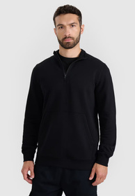 Bluza Męska 4F Dresowa Sportowa Nieocieplana Czarna 4FWAW25TSWSM1902