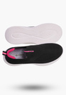 Buty Dziewczęce Sneakersy Czarne Wsuwane Tenisówki Dziecięce Z2401P