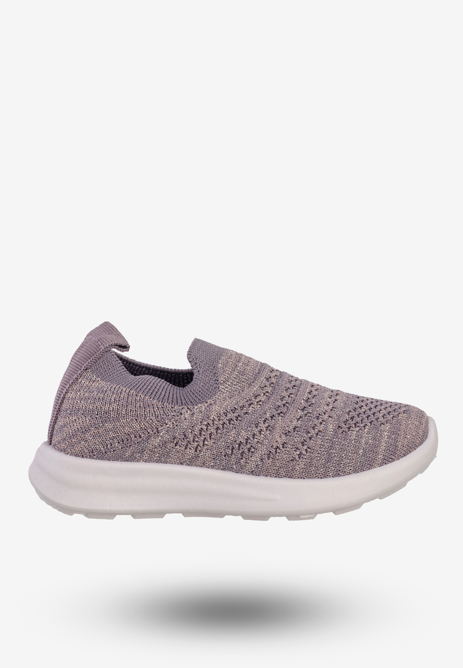 Sneakersy Dziewczęce Wsuwane Buty Sportowe Fioletowe Apawwa Z30