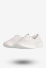 Półbuty Damskie Ekoskóra Wsuwane Buty Sneakersy Białe Jezzi RMR2270-7
