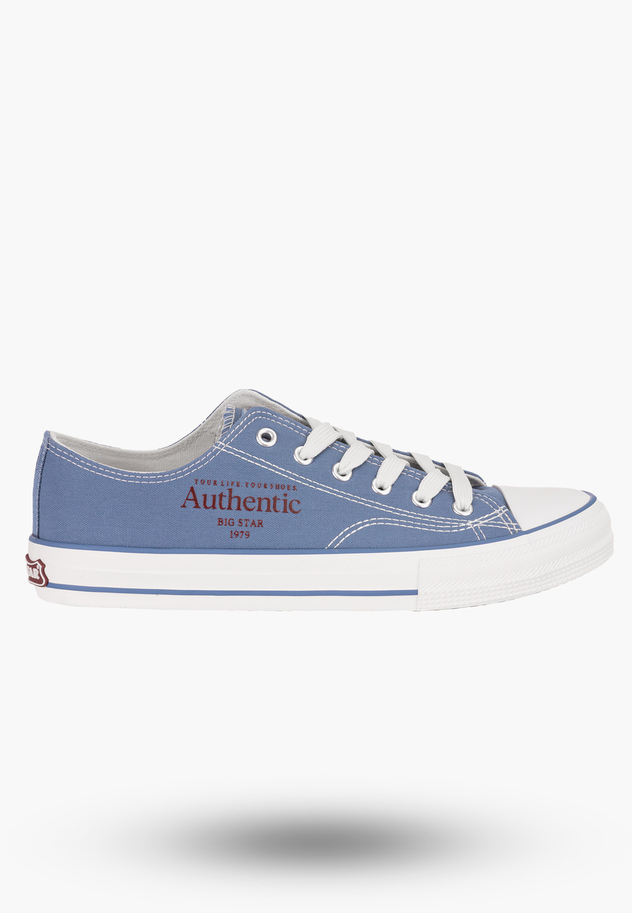 Trampki Męskie Big Star niebieskie klasyczne logo NN174060