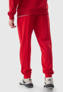 Spodnie Męskie 4F Joggery Sportowe Dresy Casual Czerwone 4FWSS24TTROM603
