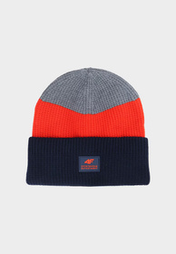 Czapka Dziecięca 4F Zimowa Beanie Czerwona 4FJWAW24ACAPM426