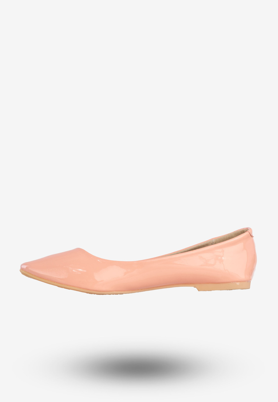 Baleriny Damskie Ekoskóra Buty Półbuty Różowe Goodin GD-16-3200