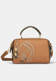 Torebka Damska ANEKKE Torba Na Ramię Crossbody Brązowa GAIA 42873-443