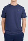 Koszulka Męska 4F T-shirt Z Logo Regular Granatowy 4FWMM00TTSHM3341