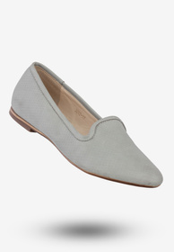 Baleriny Damskie Ekoskóra Półbuty Buty Eleganckie Sergio Leone Niebieskie 3202