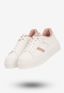 Sneakersy Damskie BIG STAR Buty Sportowe Półbuty Na Platformie Białe SS274346