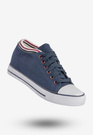 Trampki Damskie Buty Na Ukrytej Koturnie Granatowe Badoxx LXC-7128