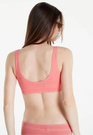 Biustonosz Damski Góra od Bikini Calvin Klein Top Usztywniany Różowy