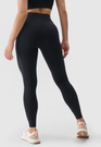 Legginsy Damskie 4F Spodnie dresowe czarne 4FWMM00TTIGF195