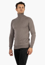 Golf Męski Slim Fit Szary