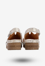 Sandały Damskie Skórzane Maciejka Buty Eleganckie Srebrne L4494-35/00-1