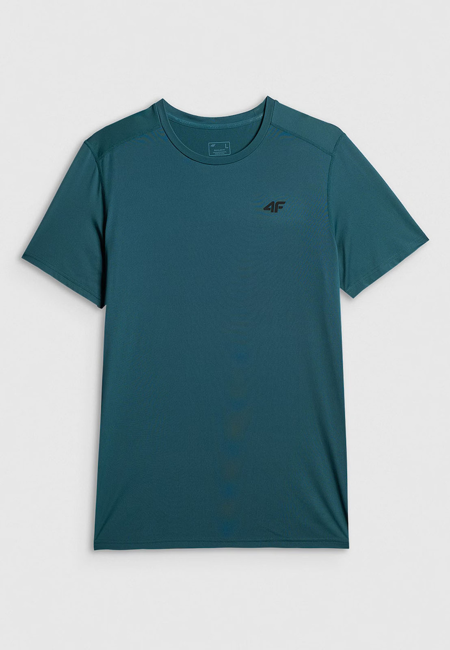 Koszulka T-shirt Męska 4F Sportowa Treningowa Szybkoschnąca Zielona 4FWSS26TFTSM1785