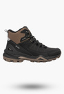 Buty Trekkingowe Męskie DK Softshell Sportowe Wysokie Czarne/Brązowe