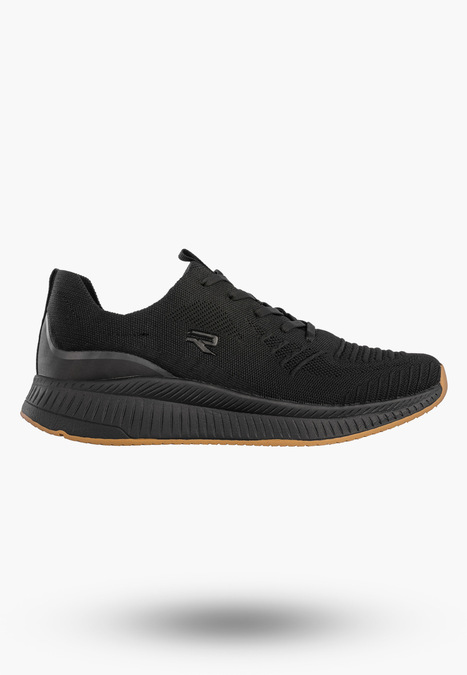 Sneakersy Męskie Buty Sportowe Lekkie Wygodne Półbuty Czarne AMERICAN CLUB RH173