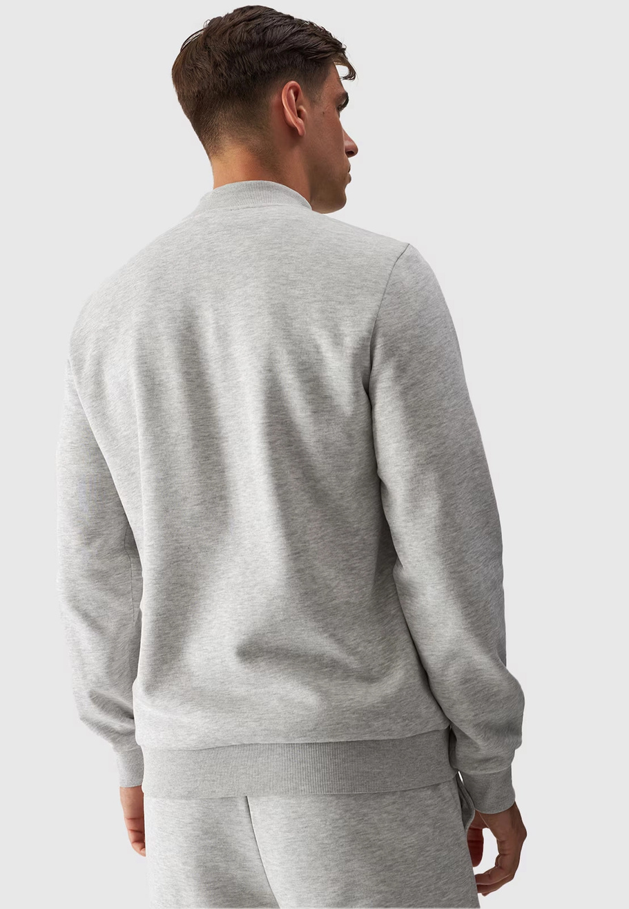 Bluza Męska 4F Sportowa Rozpinana Nieocieplana Szara 4FWMM00TSWSM1463