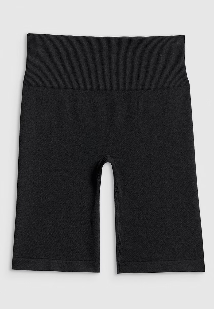 Kolarki Damskie 4F Sportowe Legginsy Szybkoschnące Bezszwowe Treningowe Czarne 4FWSS26TFSTF109
