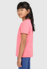 Koszulka Dziewczęca 4F T-shirt Sportowy Regular Koralowa 4FJWSS26TTSHF3003