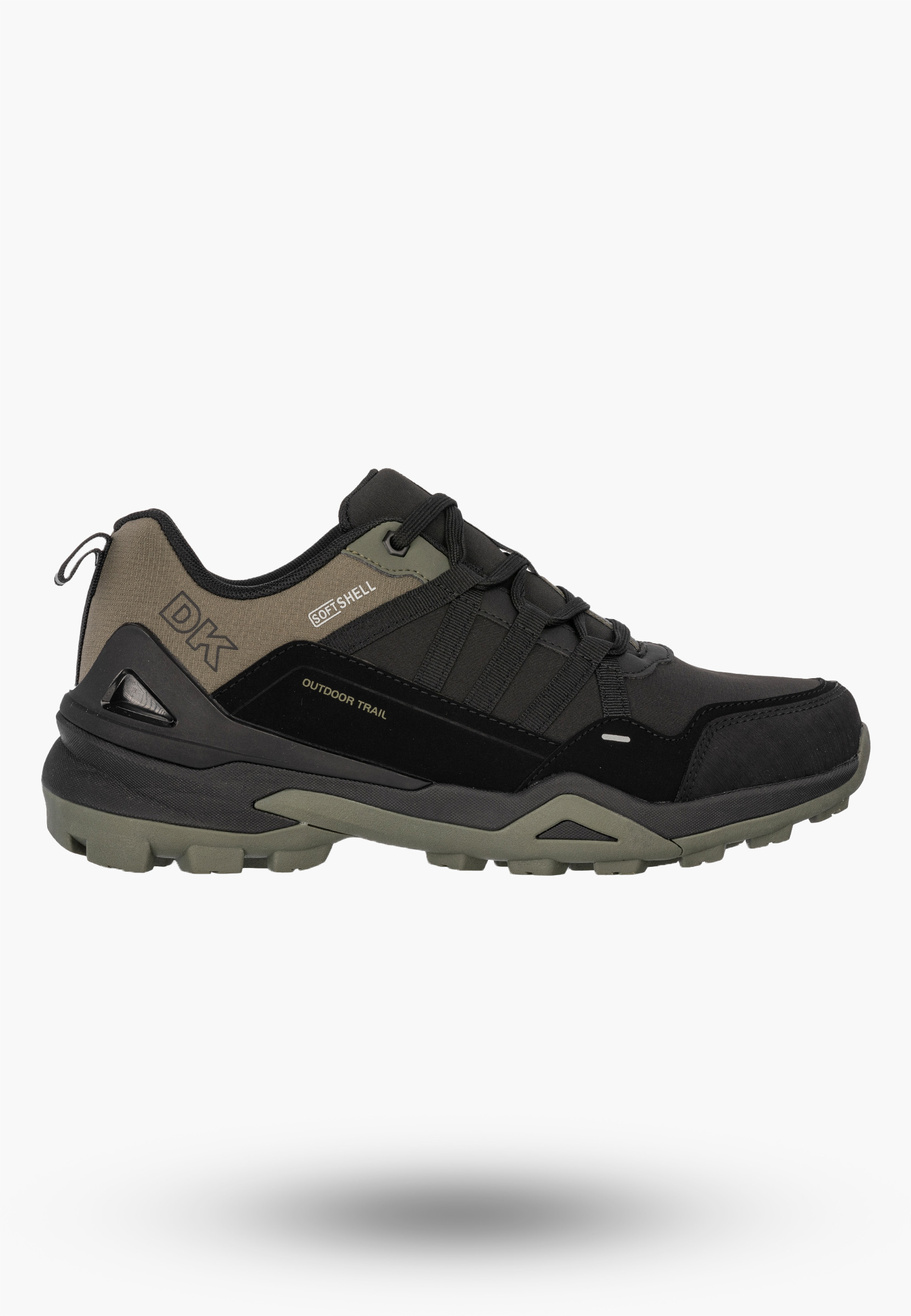 Buty Trekkingowe Męskie DK Softshell Outdoor Sportowe Khaki VB17920