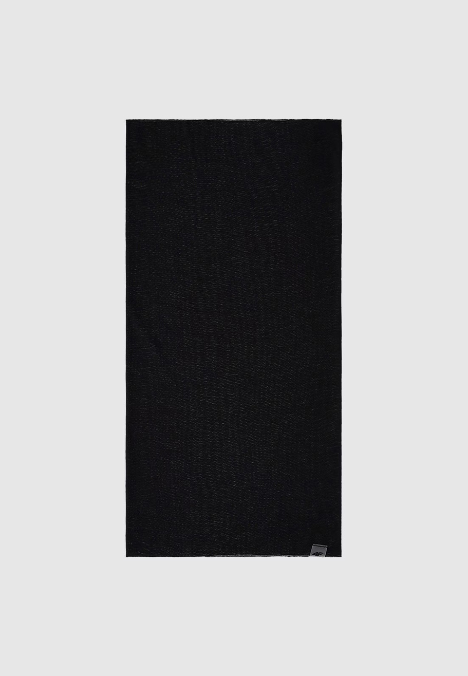 Bandana Uniseks 4F Czarny Komin Uniseks 4FWSS25ABDAU093