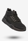 Sneakersy Męskie BIG STAR Buty Sportowe Wysokie Jesień Zima Czarne SS174282