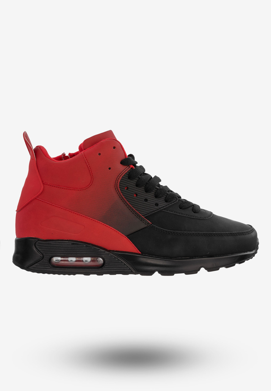 Sneakersy Męskie Buty Sportowe Ocieplane Czarne US8165-22