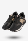 Sneakersy Damskie Lekkie Buty Sportowe Stylowe Czarne TCYR-73
