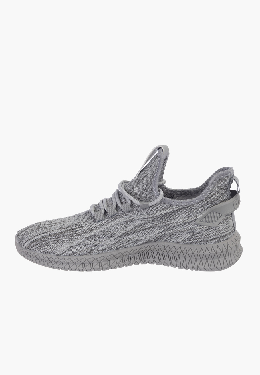 Sneakersy Męskie Big Star Szare LL174339