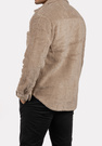 Kurtka Męska Bluza rozpinana Beżowa Oversize Modna K-11-2024