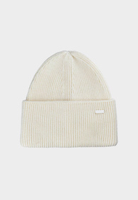 Czapka Damska 4F Zimowa Dzianinowa Beanie z Wiskozą Biała z Wywinięciem 4FWAW24ACAPF447
