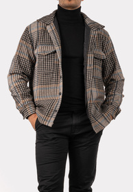 Kurtka Męska Bluza rozpinana OVERSIZE z kołnierzem K-9-2024