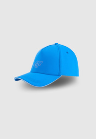 Czapka 4F Uniseks Baseballówka Sportowa Z Daszkiem Niebieska 4FWSS26ACABU557
