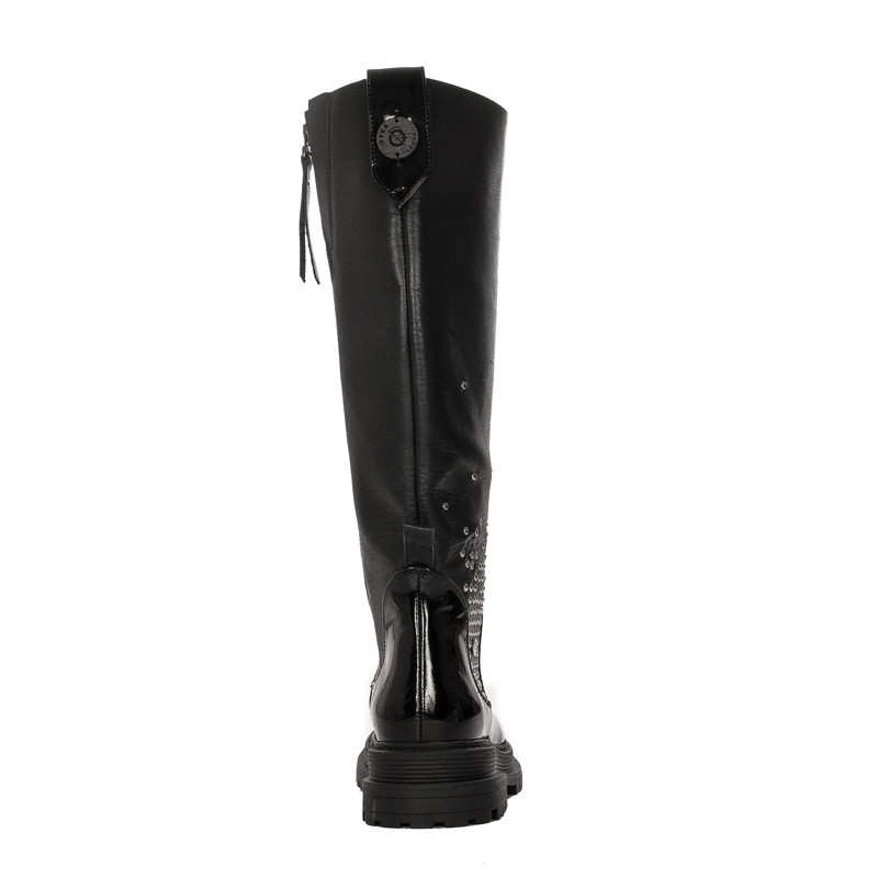 Kozaki Damskie Oops Shine Opra Shoes