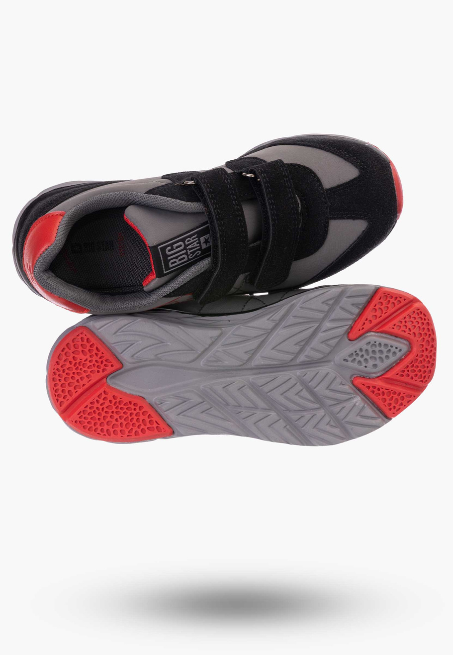 Buty Chłopięce Big Star Sneakersy na rzepy JJ374208