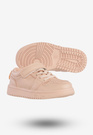 Sneakersy Dziecięce Ekoskóra Buty Sportowe Na Rzepy Różowe Apawwa TC813