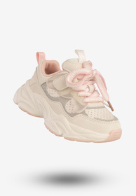 Sneakersy Dziecięce Ekoskóra Buty Sportowe Modne Białe Apawwa N619