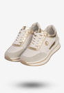 Sneakersy Damskie Skórzane Buty Sportowe Filippo Białe DP6858/25WH GO