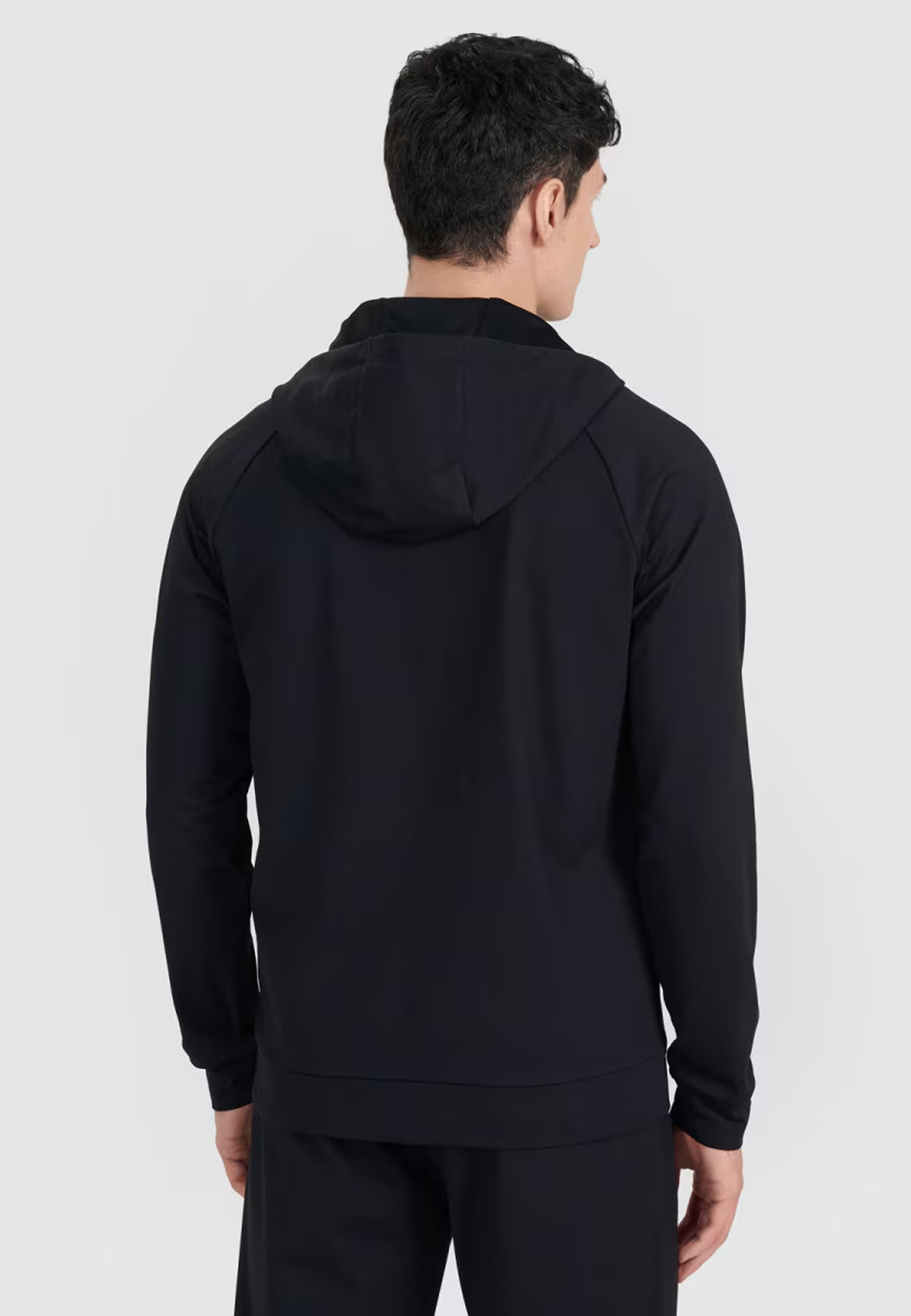 Bluza Męska 4F Rozpinana Sportowa Treningowa Szybkoschnąca Czarna 4FWMM00TFSWM654