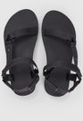 Sandały Damskie 4F Buty Letnie Na Rzepy Lekkie Ciemny Szary 4FRSS24FSANF054