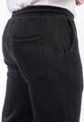 Spodnie Dresowe Męskie Dresy Sportowe Ze Ściągaczami Joggery Czarne