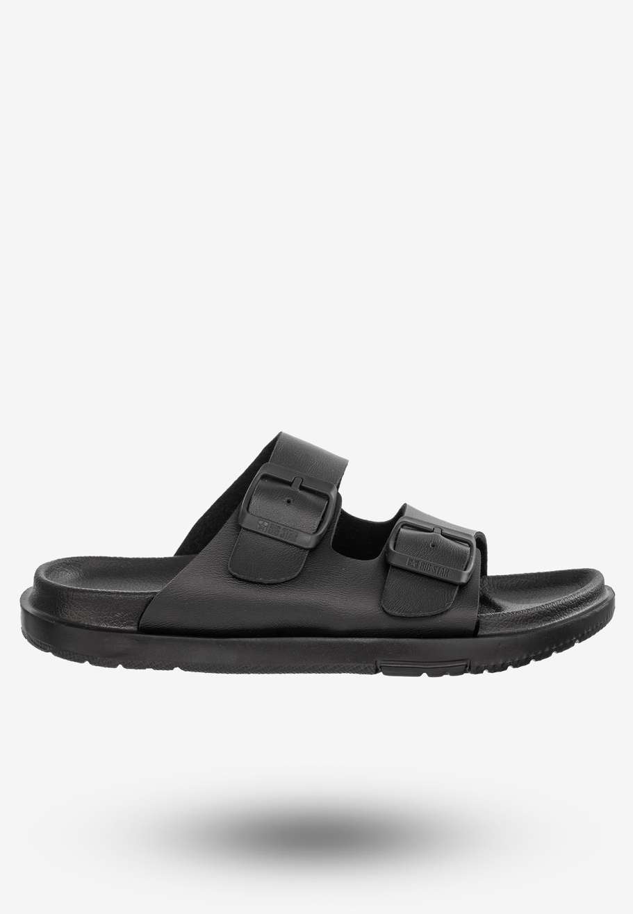Klapki Damskie Buty BIG STAR Czarne NN274A750