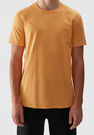 Koszulka Męska 4F Sportowy T-shirt Pomarańczowy Regular TTSHM1154