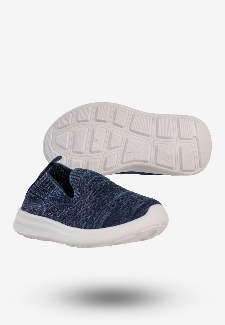 Sneakersy Dziecięce Wsuwane Buty Sportowe Granatowe Apawwa Z30