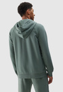 Bluza Męska 4F Khaki Rozpinana Sportowa 4FWSS24TSWSM1011